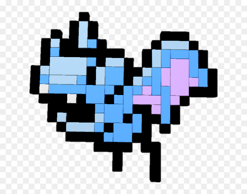 Pixel Art Pokemon Zubat , Png Download - Non Binary Pixel Art, Transparent Png - zubat png