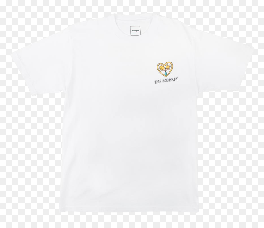 Ss Hey Arnold Heart Tee - T-shirt, HD Png Download - hey arnold png