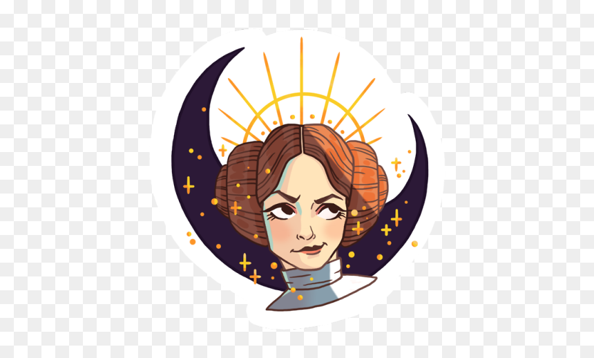 Leia Drawing General - Princesa Leia, HD Png Download - princess leia png