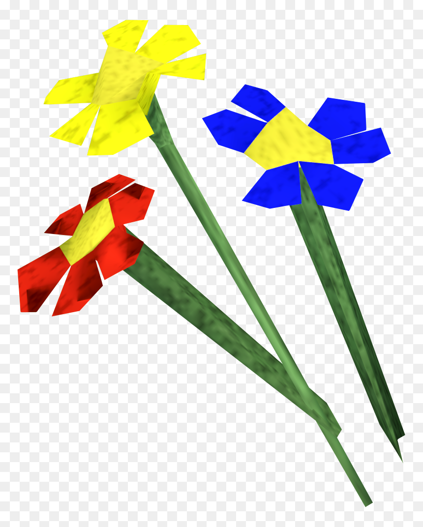 The Runescape Wiki - Runescape Flowers, HD Png Download - purple roses png