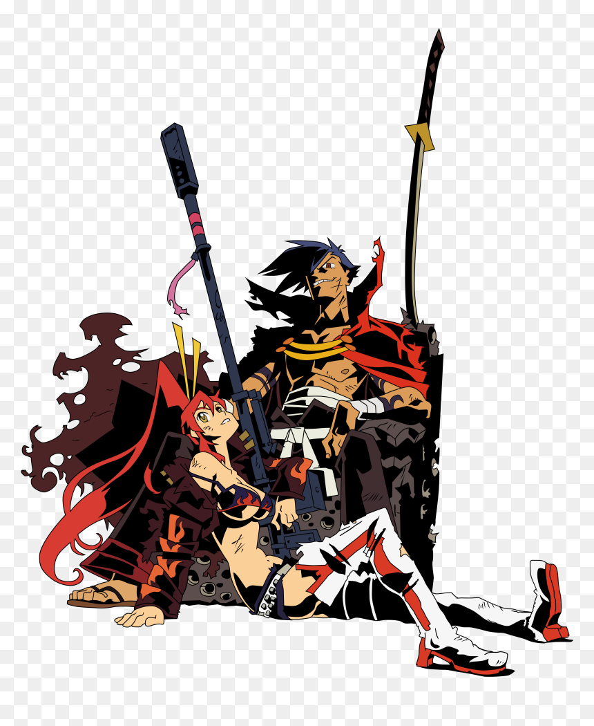 Tengen Toppa Gurren Lagann Poster Art, HD Png Download - yoko littner png