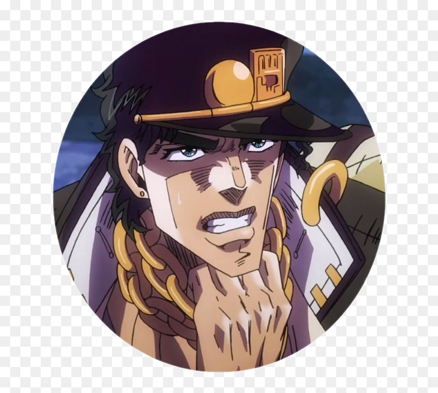 #jojo #jotarokujo #jojosbizzareadventure #jojoicon - Cartoon, HD Png Download - jotaro kujo png