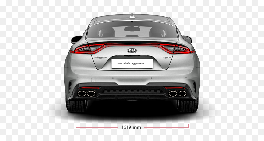 Kia Stinger, HD Png Download - car rear png