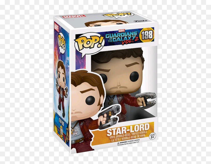 Star Lord Pop Guardians 2, HD Png Download - star lord png