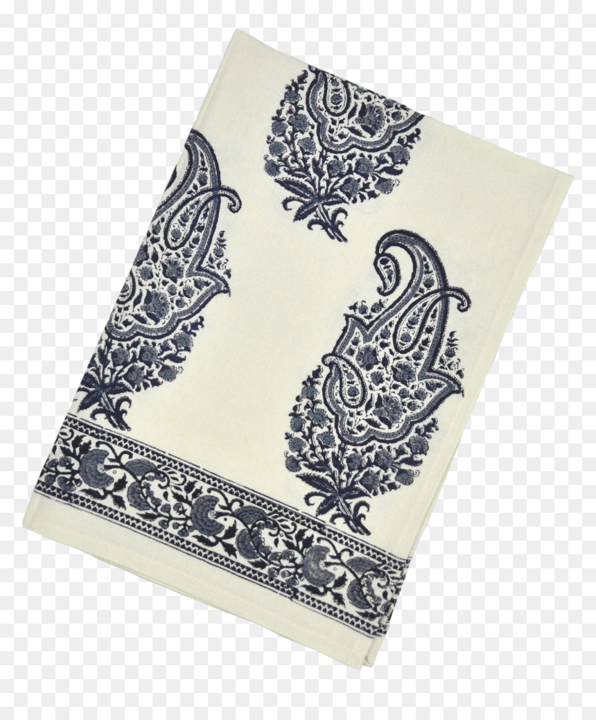 Kitchen Towel Paisley Black Copy - Paisley, HD Png Download - kitchen png