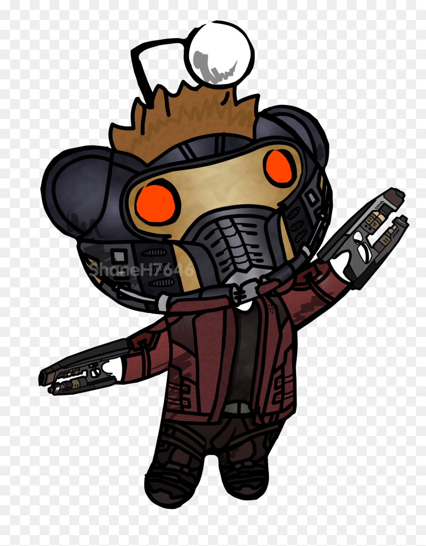 Peter Quill Desenho Png, Transparent Png - star lord png