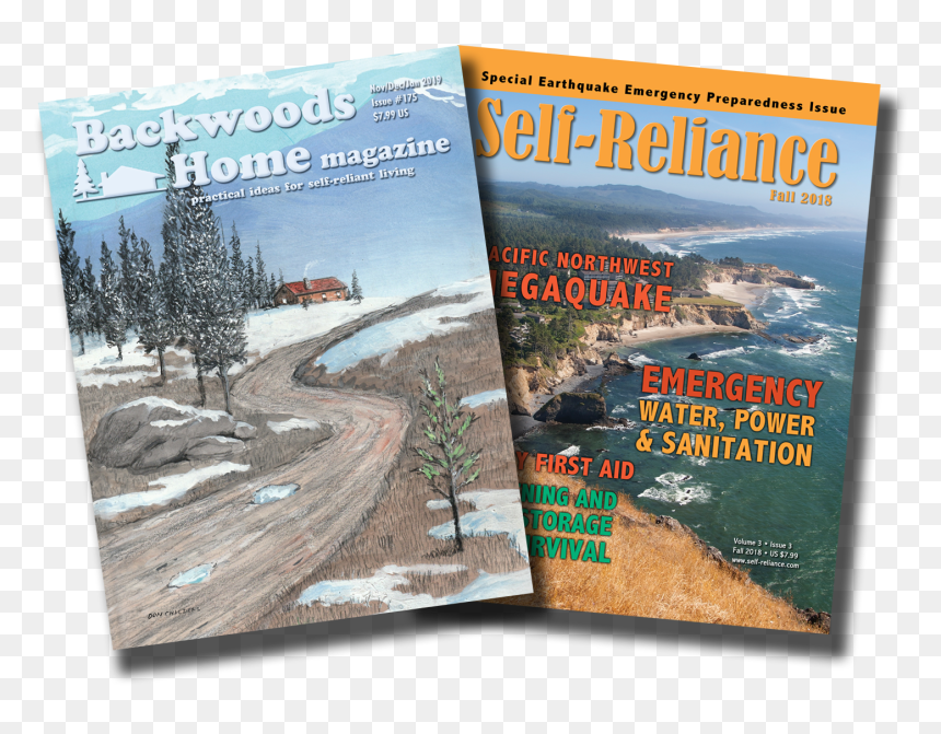 Backwoods Home Magazine - Cape Foulweather, HD Png Download - backwoods png