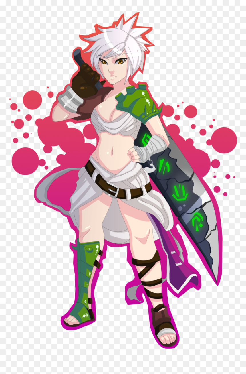 Riven By Ryuu901 Hd Wallpaper Fan Art Artwork League - Fan Art, HD Png Download - riven png