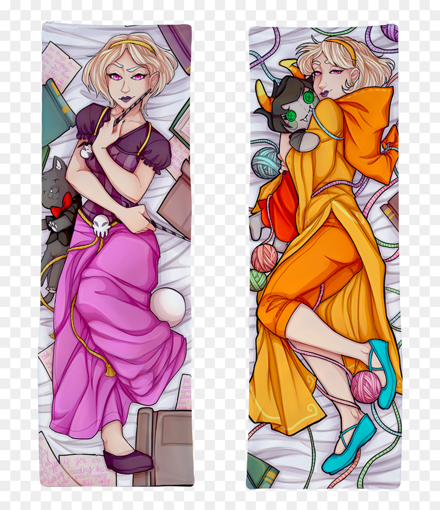 Homestuck Girl Body Pillow, HD Png Download - yoko littner png