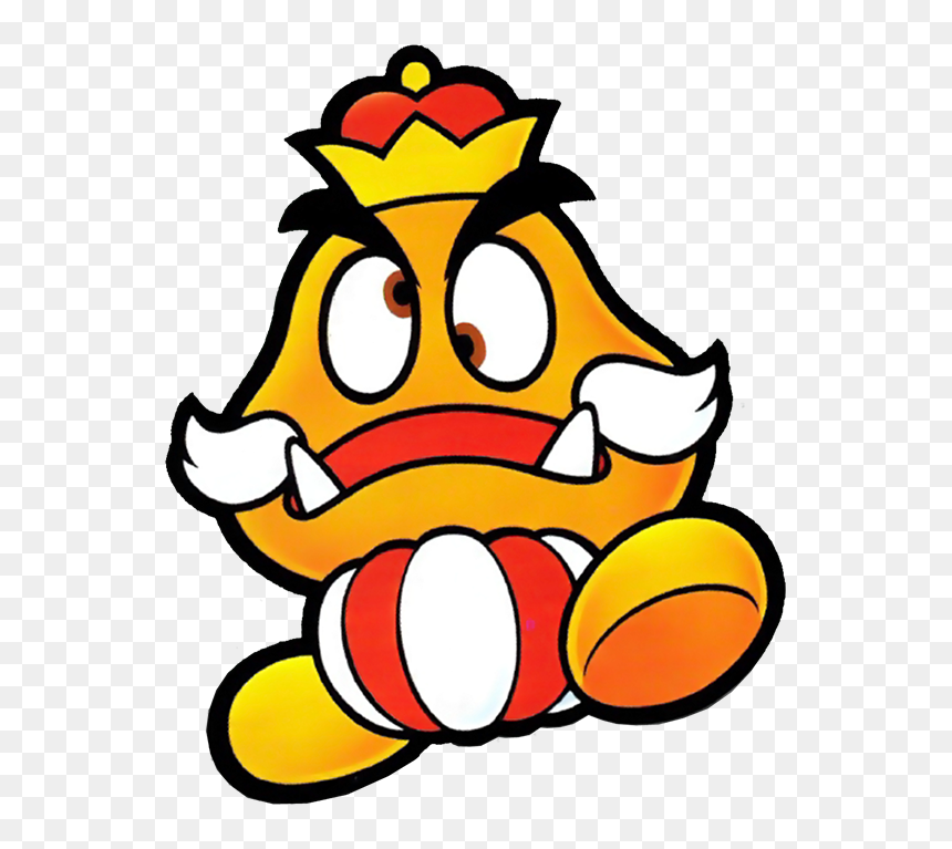 Villains Wiki - King Goomba, HD Png Download - goomba png