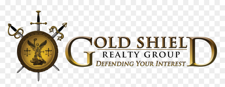 Gold Shield Realty Group , Png Download - Calligraphy, Transparent Png - gold shield png