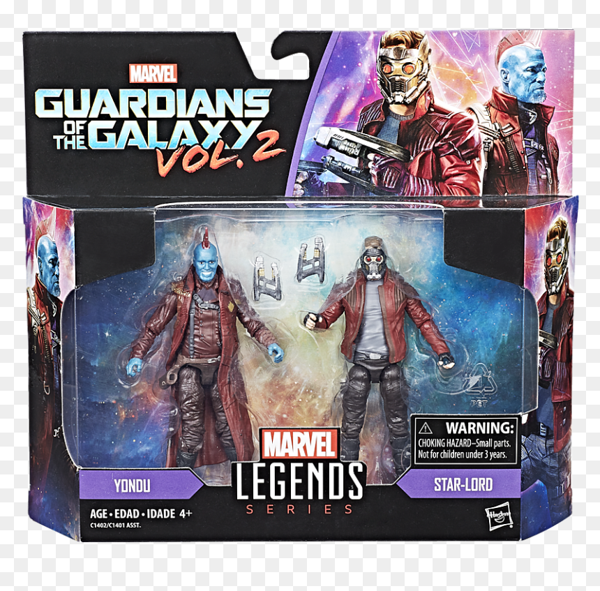 Guardians Of The Galaxy Vol 2 Marvel Legends, HD Png Download - star lord png