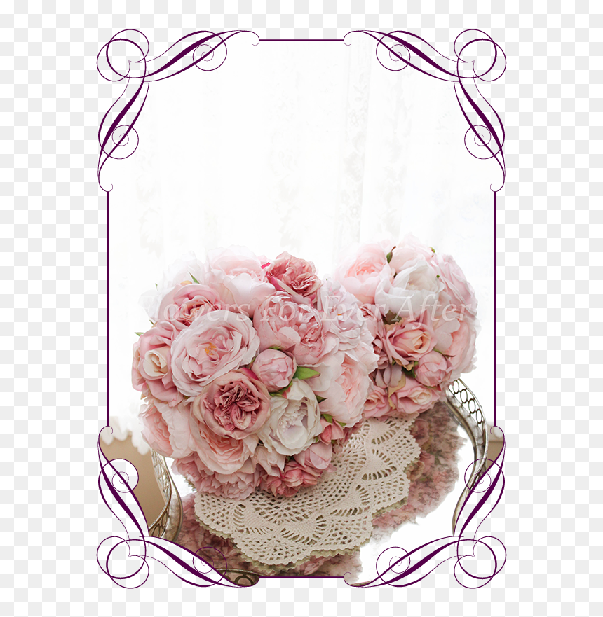 Transparent Peonies Clipart - Garden Roses, HD Png Download - peonies png