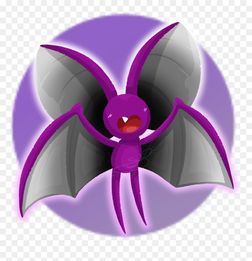 Asexual Zubat - Requested By - @ask-zubat - Illustration, HD Png Download - zubat png
