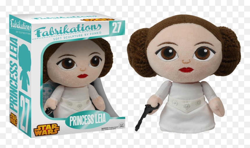 Princess Leia Fab Plush - Fabrikations Star Wars, HD Png Download - princess leia png