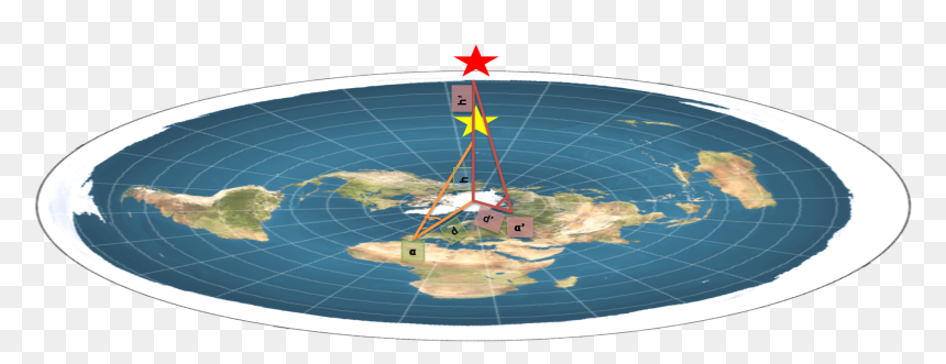 Polaris North Polar Pole Star Ursae Minor Little Bear - Tierra Plana Png, Transparent Png - flat earth png