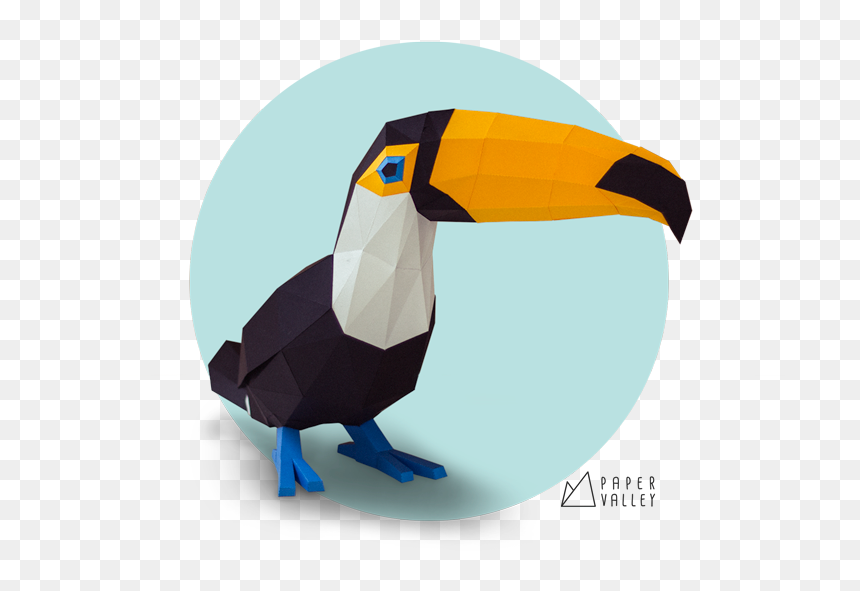 Toucan Paper Craft, HD Png Download - toucan png