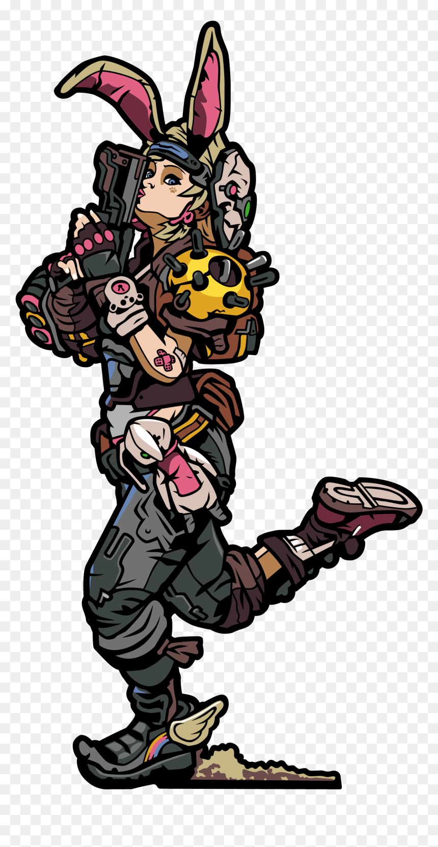 Borderlands Style Painting Miniatures, HD Png Download - borderlands png
