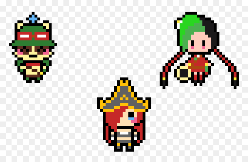Miss Fortune Pixel Png, Transparent Png - teemo png