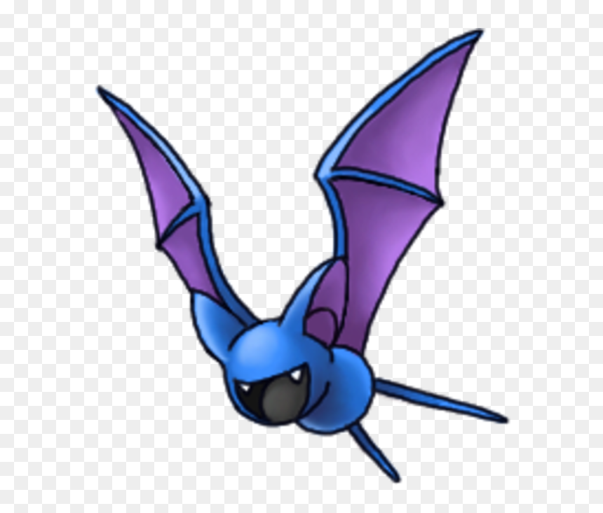 Pokémon Heartgold And Soulsilver Pokémon Battle Revolution - Pokemon Zubat, HD Png Download - zubat png