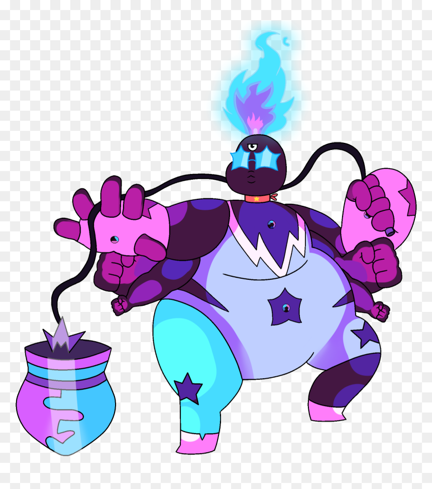 Rainbow Hematite Steven Universe, HD Png Download - steven universe garnet png