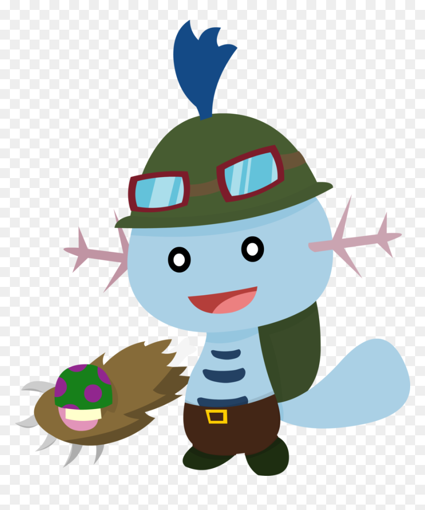 Teemo The Wooper By Karoi5-d4vrh07 - Graphic Design, HD Png Download - teemo png
