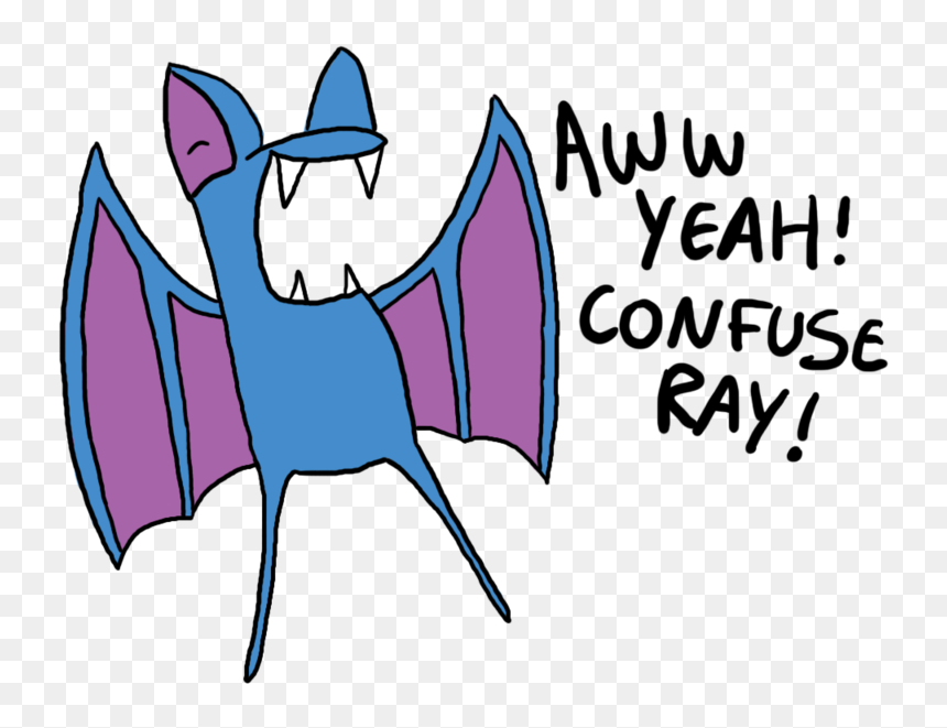 Zubat Used Supersonic, HD Png Download - zubat png