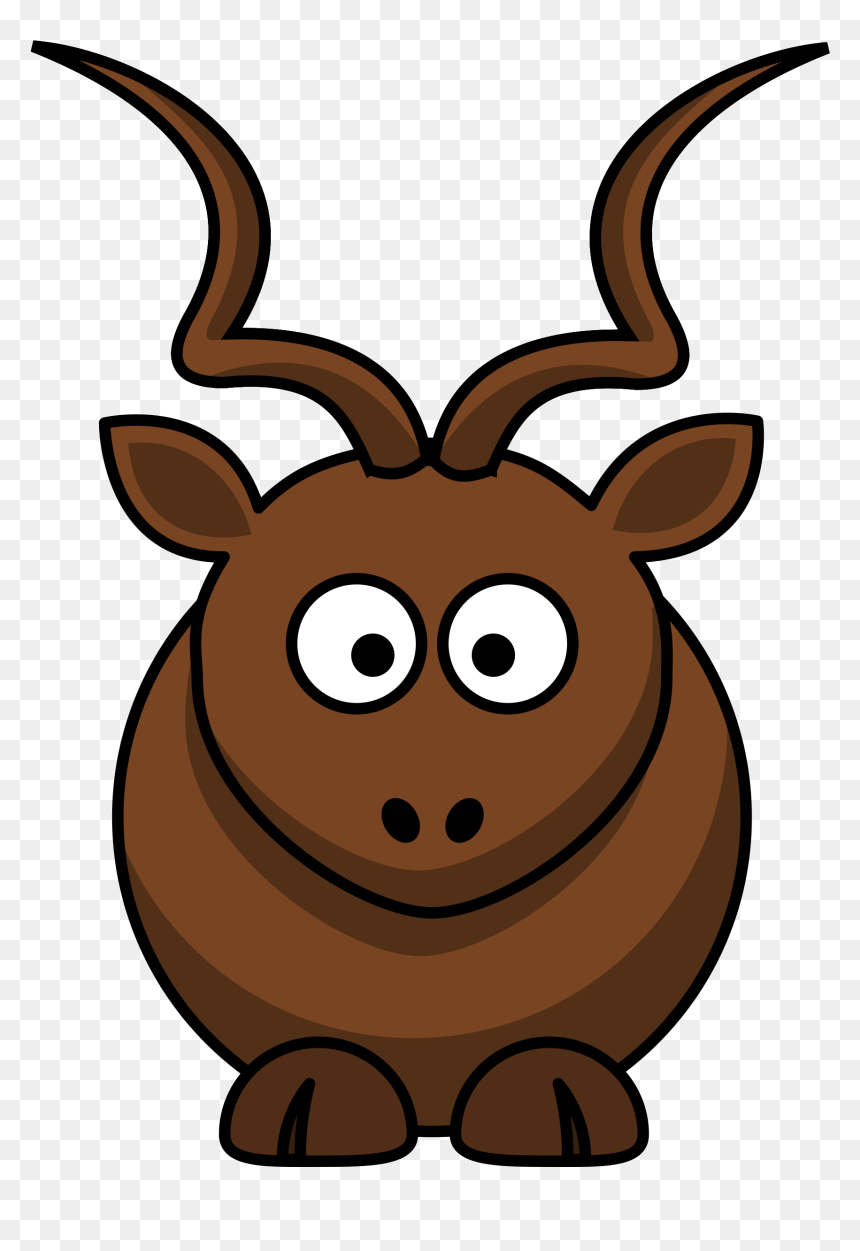 Cartoon Kudu Clip Arts - Clipart Bull, HD Png Download - goomba png