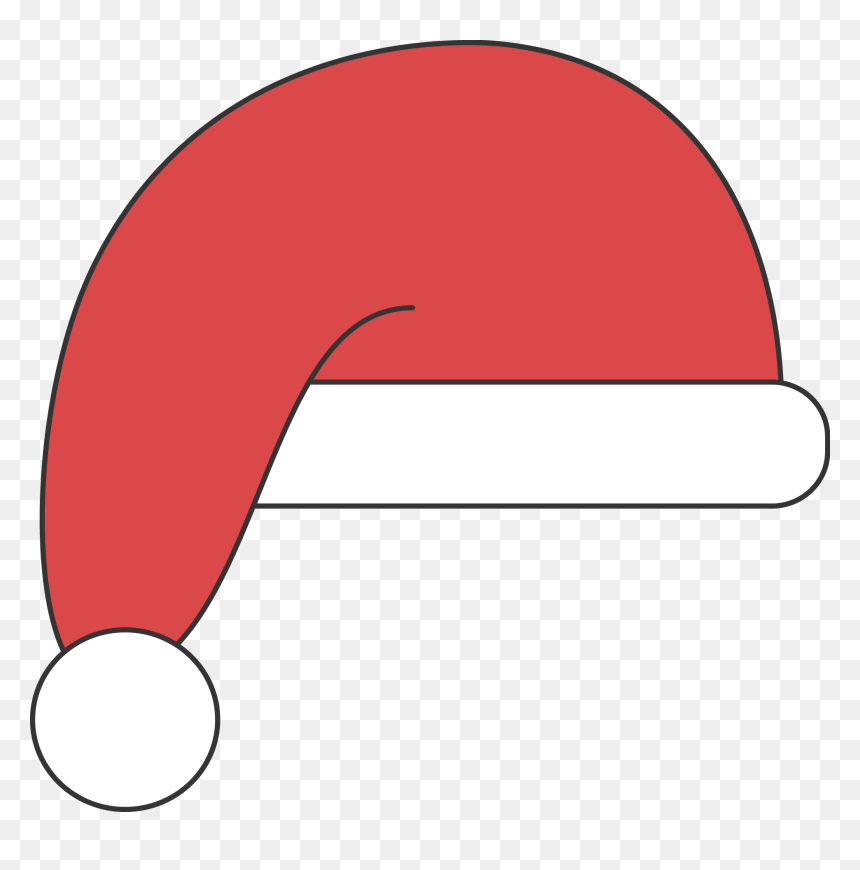 Red Hat Christmas - Vector Red Hat Christmas, HD Png Download - red hat png