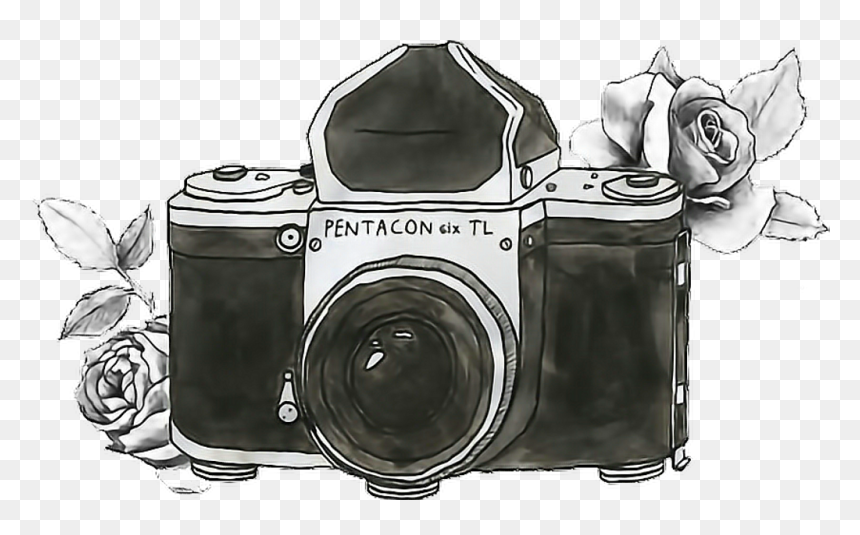 Transparent Polaroid Overlay Png - Camera Png, Png Download - polaroid camera png