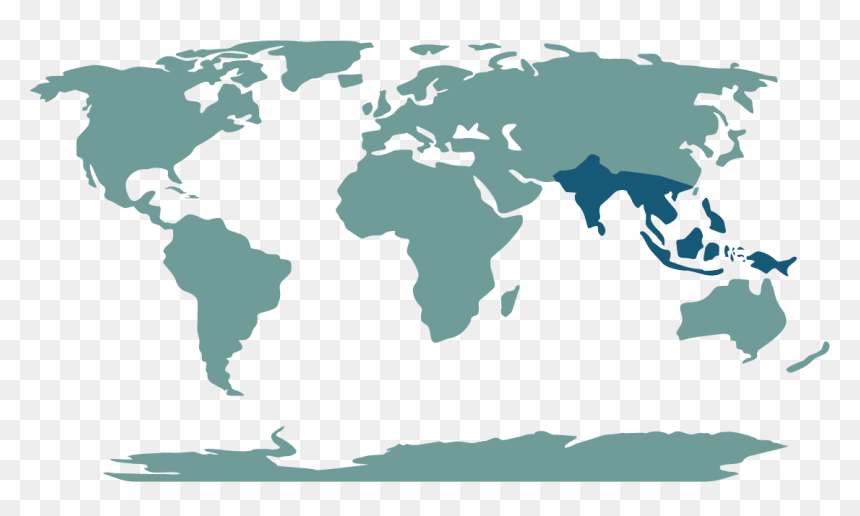 Thumb Image - Eastern Europe In World Map, HD Png Download - asia png