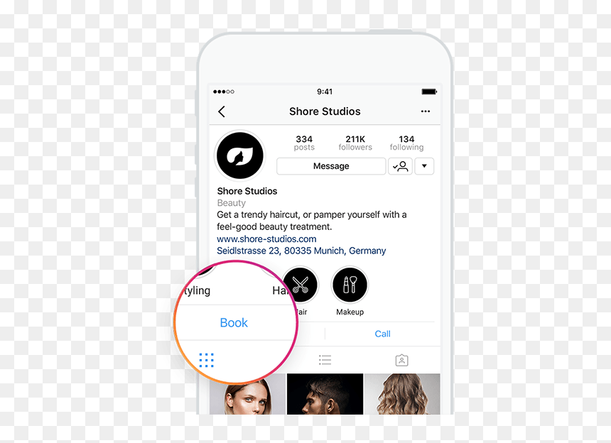 Instagram - Book Now Button On Instagram, HD Png Download - instgram png