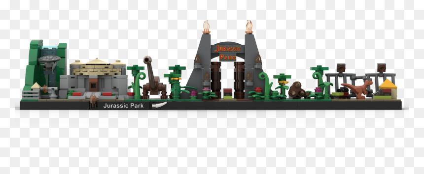 Lego, HD Png Download - jurassic park png