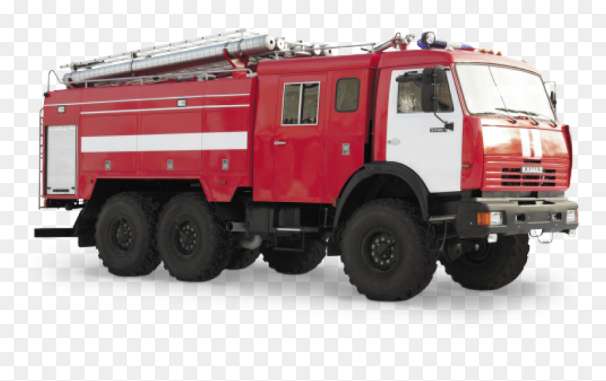 Камаз Пожарная Машина, HD Png Download - firetruck png