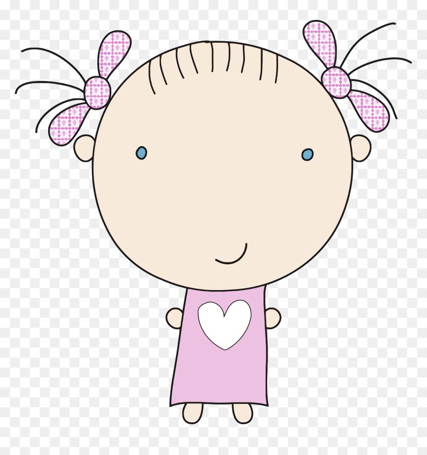 This Free Icons Png Design Of Little Girl In Pajamas - Clipart For Little Girls, Transparent Png - little girl png