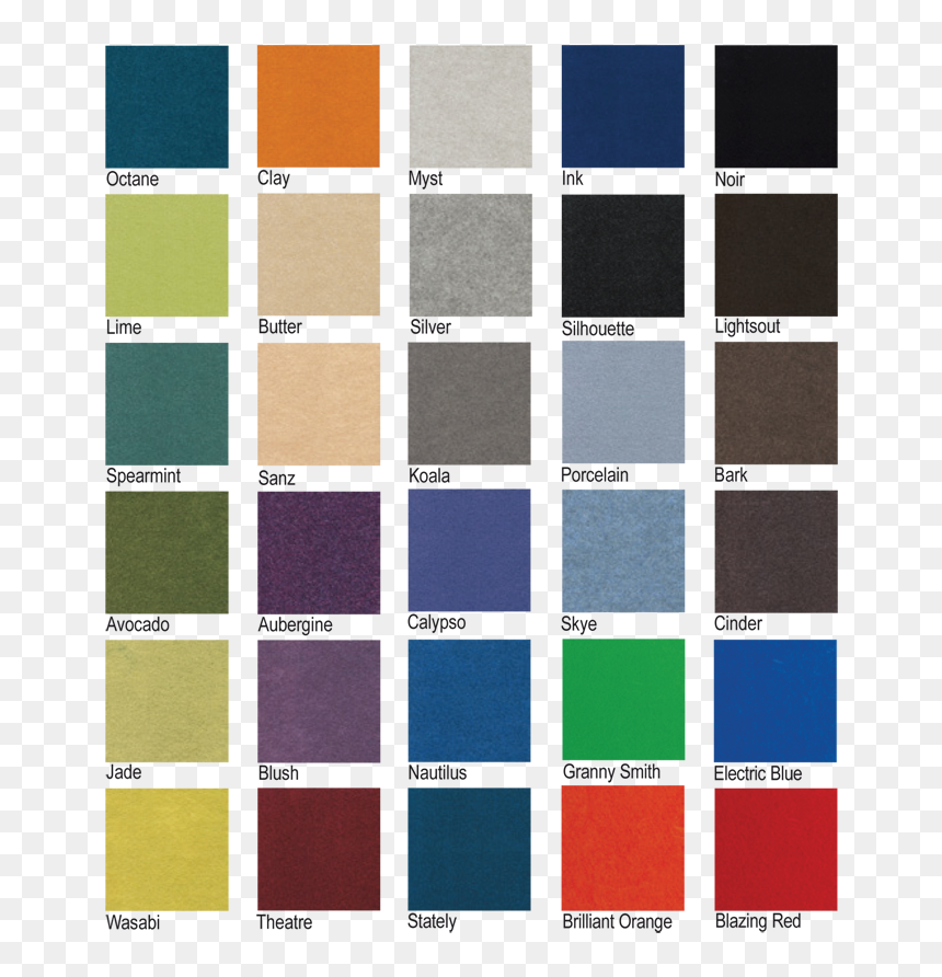 Fabric Board Extra Options - Deep Autumn Colour Palette, HD Png Download - fabric png
