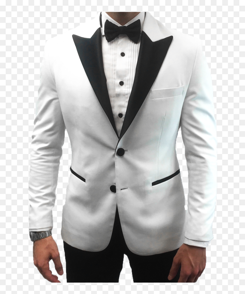 Tuxedo White, HD Png Download - tuxedo png