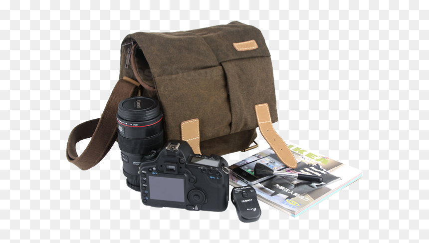 Camera Bag, HD Png Download - vintage camera png