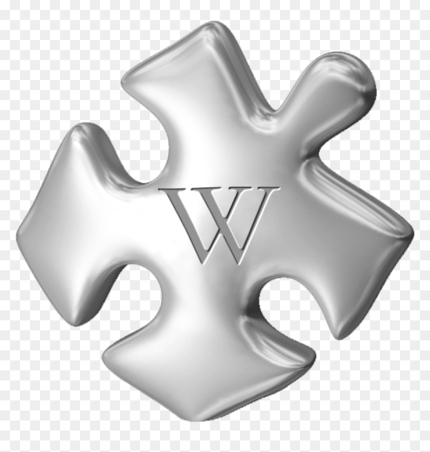 Silver Piece Png Image - Piece, Transparent Png - puzzle pieces png