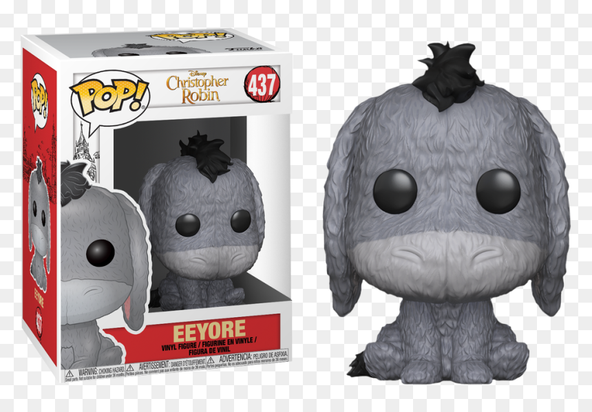 Funko Pop Eeyore Christopher Robin, HD Png Download - eeyore png