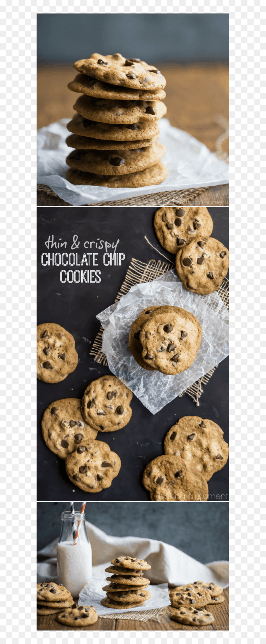 My Husband Loves These Cookies Just Like Tate"s- Super - Chocolate Chip Cookie, HD Png Download - chocolate chip cookie png