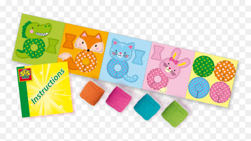 Transparent Pompom Png - Ses Creative Animals With Tassels, 14003, Png Download - pom pom png