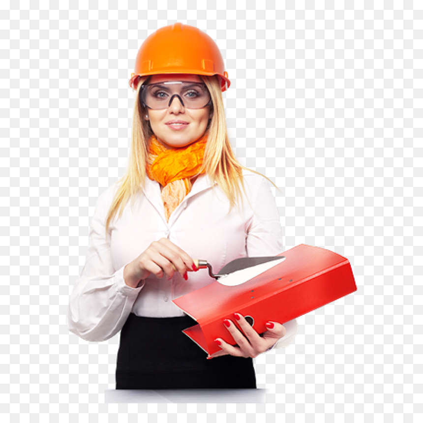Industrial Worker Png Free Download - Woman Construction Worker Png, Transparent Png - construction worker png