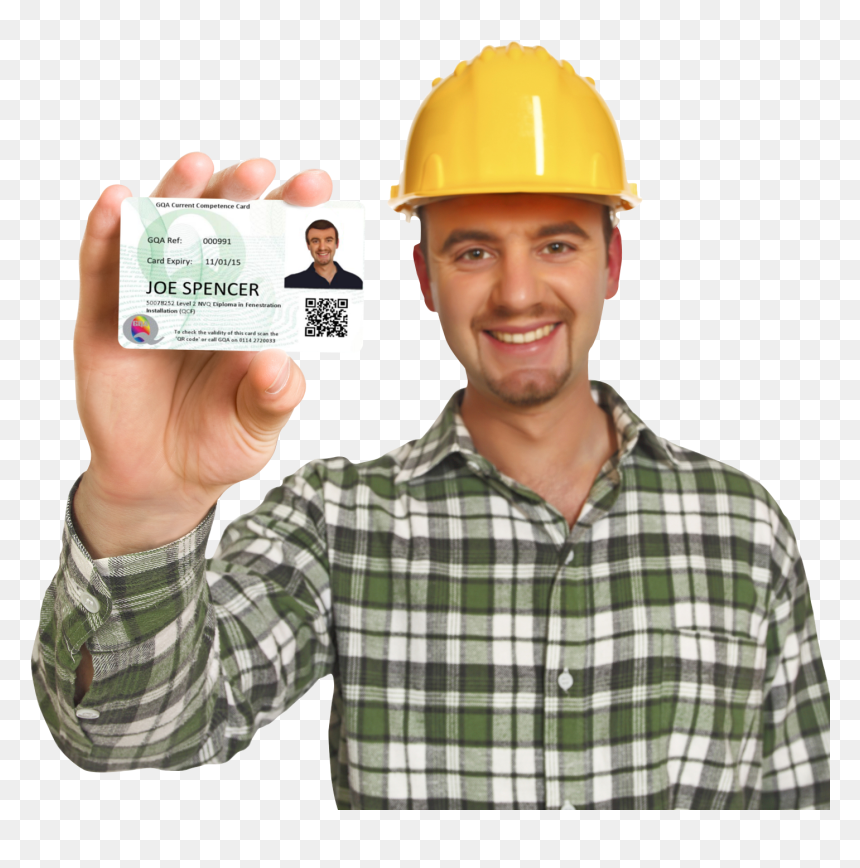 Transparent Construction Worker Png - Trabalhador Com Sinal De Polegar Positivo, Png Download - construction worker png