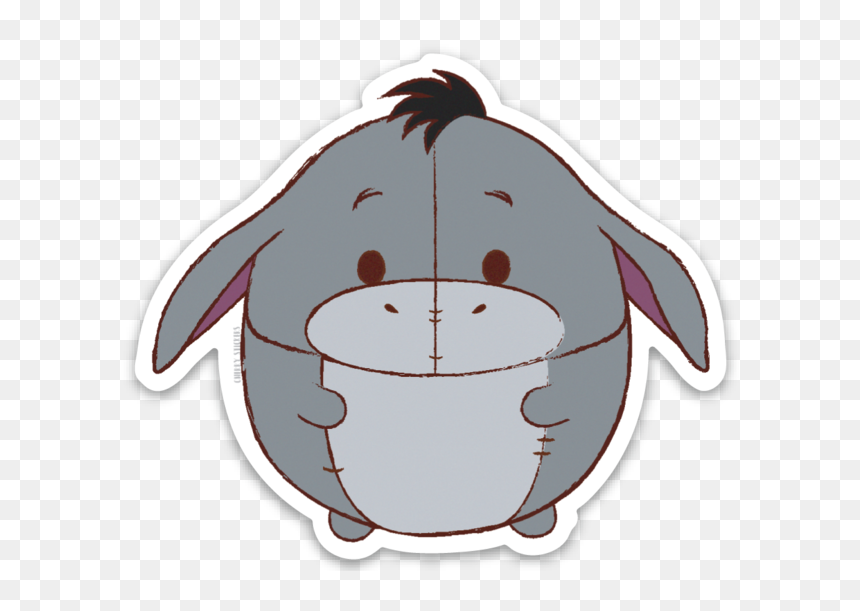 Black Cat, HD Png Download - eeyore png
