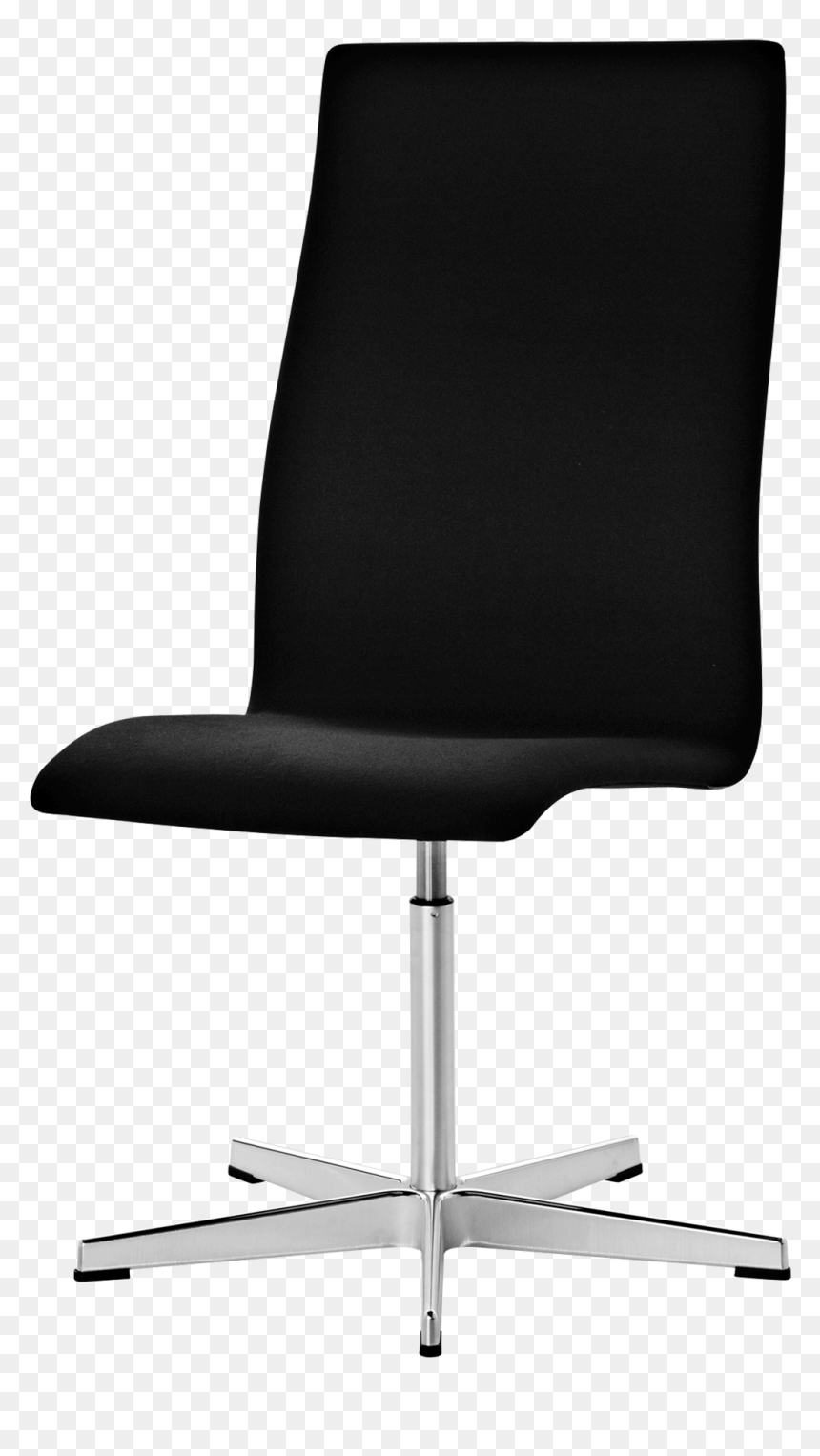 Oxfrod Classic Chair Arne Jacobsen Black Fabric Medium - Arne Jacobsen Oxford Stol, HD Png Download - fabric png