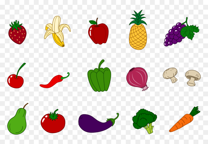 Thumb Image - Clipart Fruits And Vegetables, HD Png Download - vegetable png