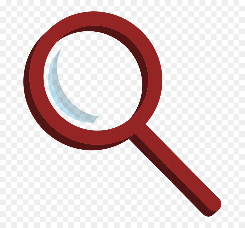 Clipart Magnifying Glass Icon, HD Png Download - magnifying glass png no background