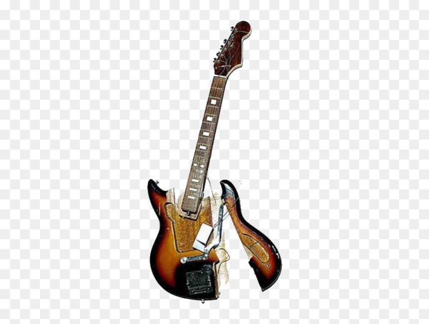 #moodboard #niche #aesthetic #guitar #broken #music - Broken Electric Guitar Png, Transparent Png - acoustic guitar png