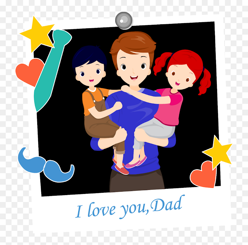 Cartoon, HD Png Download - fathers day png